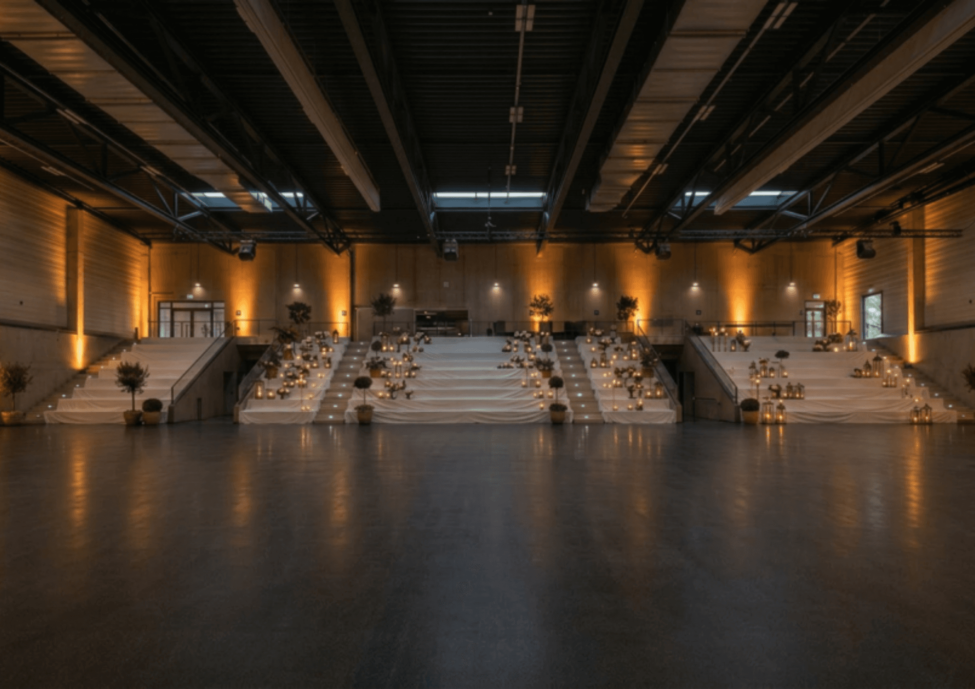 Event-Aufbau – Networking-Zone