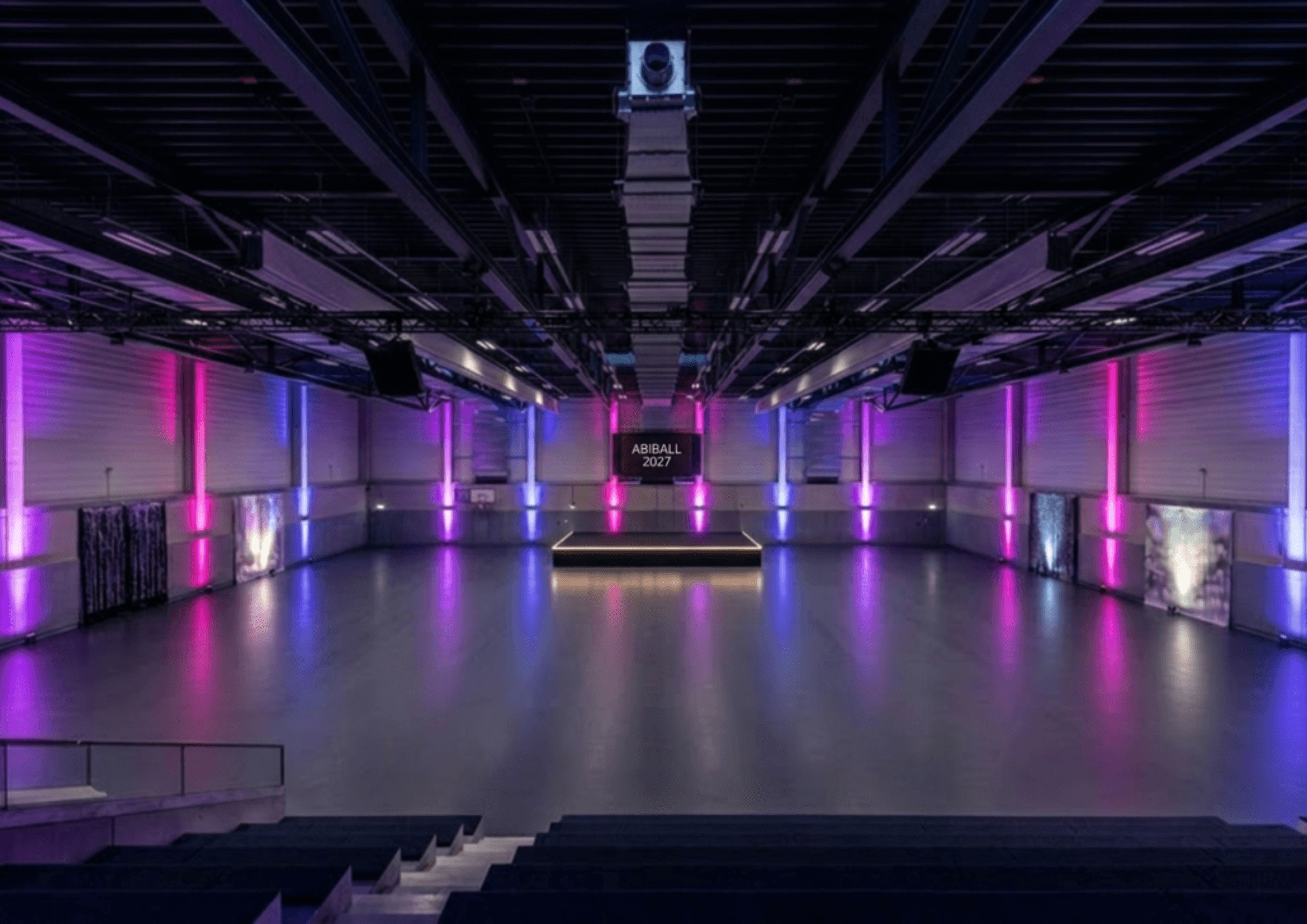 Event-Aufbau – Atmosphäre Abend